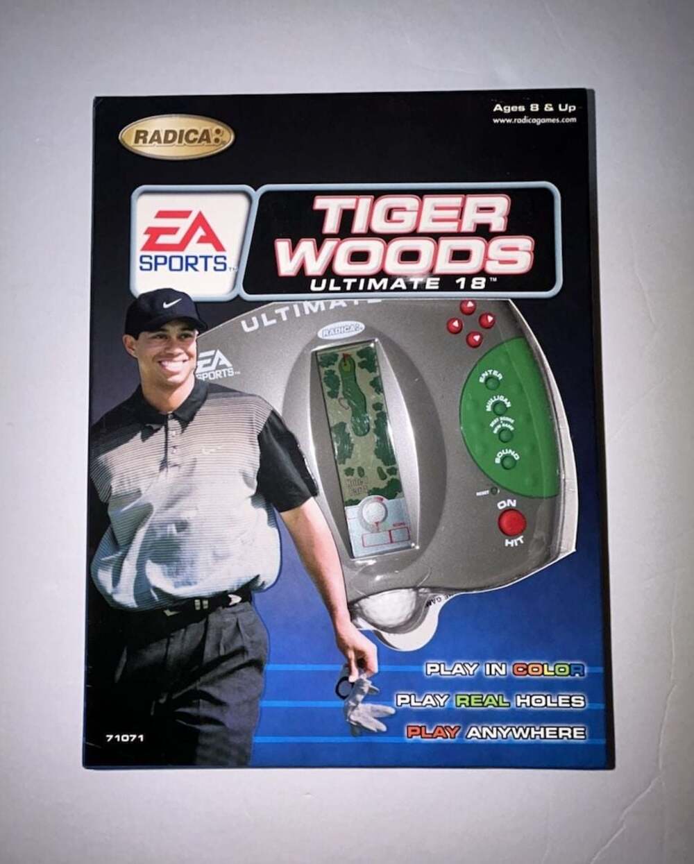 Radica EA Sports Tiger Woods Ultimate 18 Handheld Electronic Golf Game